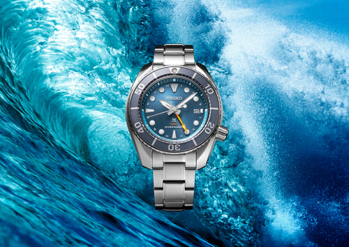 Seiko Prospex Aqua "SUMO" Solar GMT Diver - SFK001J1