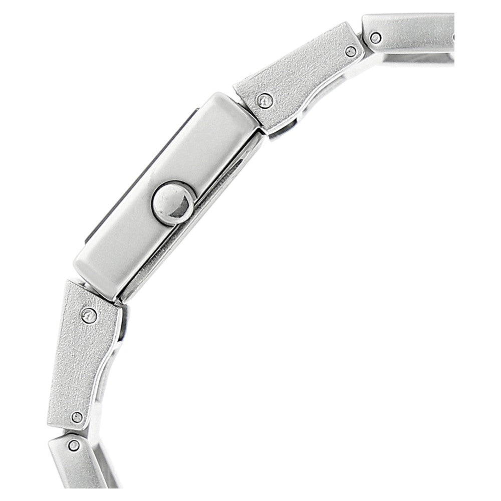 Fastrack Quartz Analog White Dial Metal Strap Watch for Girls NR2404SM01