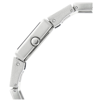 Fastrack Quartz Analog White Dial Metal Strap Watch for Girls NR2404SM01