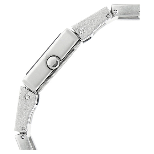 Fastrack Quartz Analog White Dial Metal Strap Watch for Girls NR2404SM01