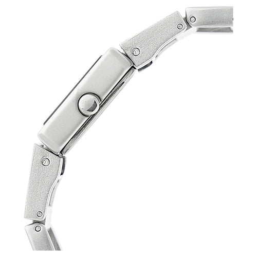 Fastrack Quartz Analog White Dial Metal Strap Watch for Girls NS2404SM01