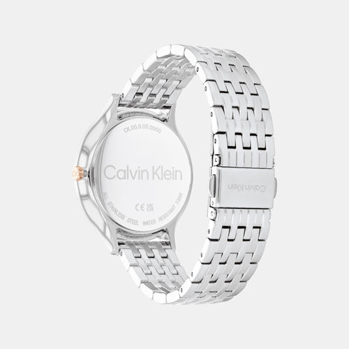 Timeless Women Quartz Blue Dial Analog Stainless Steel Watch 25100001