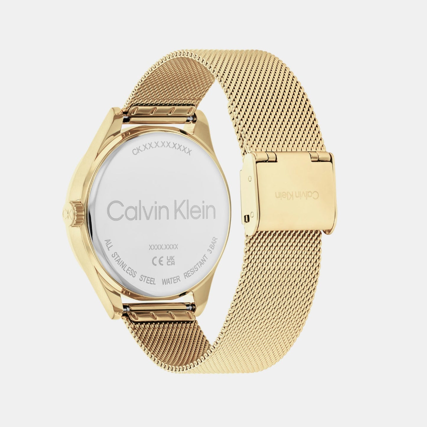 Spark Women Quartz Gold Dial Multi-Function Stainless Steel Watch 25100011