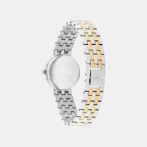 Women Quartz Green Dial Analog Stainless Steel Watch 25100188
