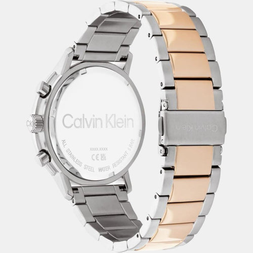 Gauge Men Quartz Grey Dial Chronograph Stainless Steel Watch 25200064