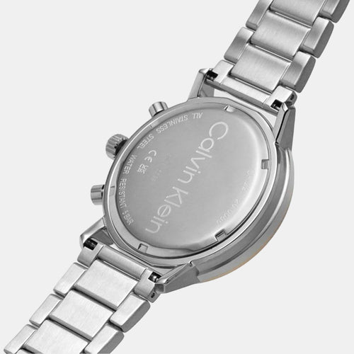 Gauge Men Quartz Grey Dial Chronograph Stainless Steel Watch 25200064