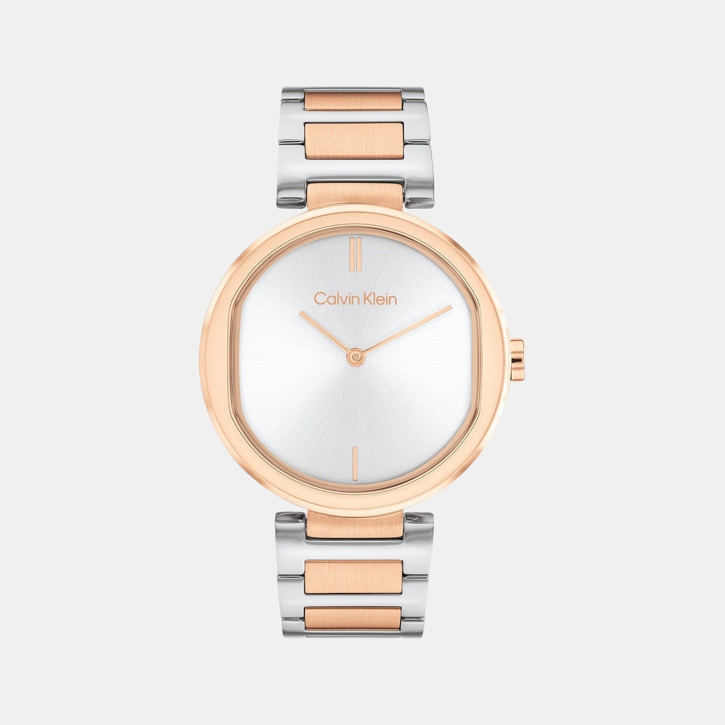 Ck Sensation Women Quartz Silver Dial Analog Stainless Steel Watch 25200251