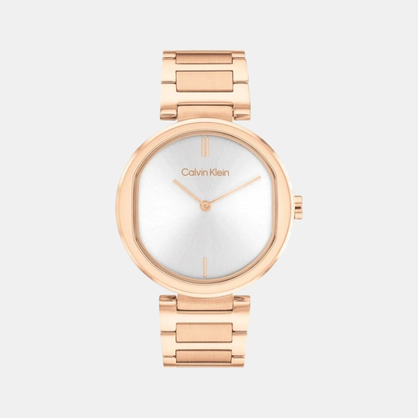 Ck Sensation Women Quartz Silver Dial Analog Stainless Steel Watch 25200253