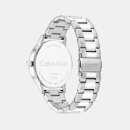 Linked Bracelet Men Quartz Green Dial Analog Stainless Steel Watch 25200478