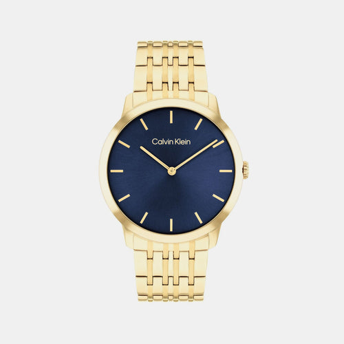 Intrigue Unisex Quartz Blue Dial Analog Stainless Steel Watch 25300007