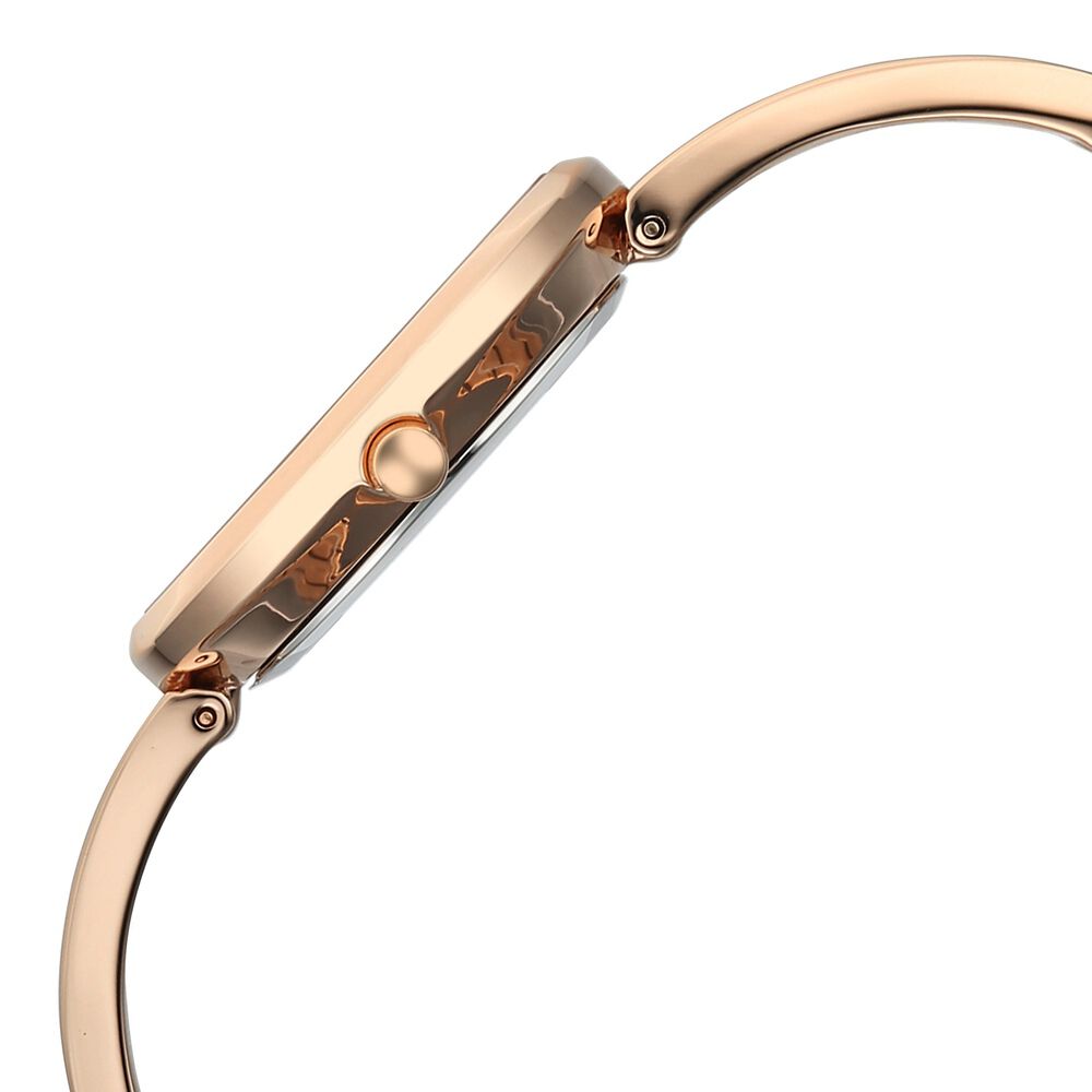 Titan Raga Contempore Quartz Analog Rose Gold Mother Of Pearl Dial Metal Strap Watch For Women - NU2776WM01F