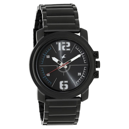 Fastrack Hitlist Quartz Analog Silver Dial Stainless Steel Strap Watch for Guys NT3039NM02
