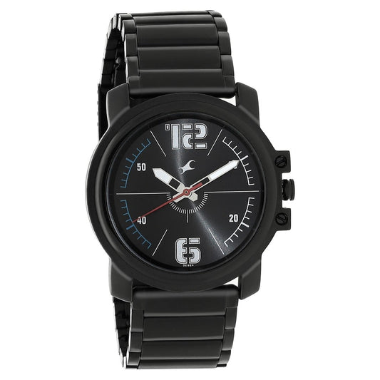 Fastrack Hitlist Quartz Analog Silver Dial Stainless Steel Strap Watch for Guys NT3039NM02