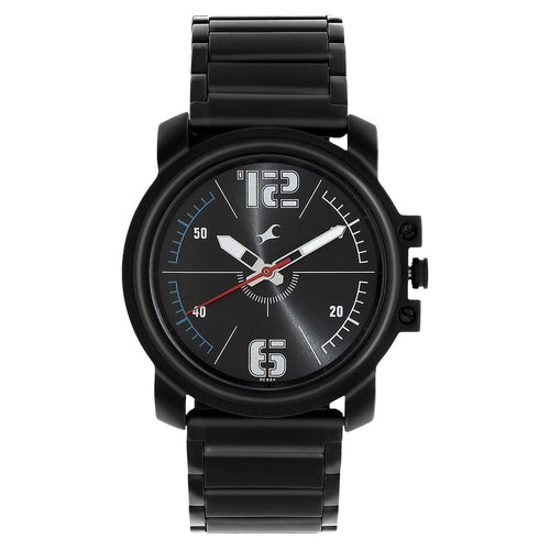 Fastrack Hitlist Quartz Analog Silver Dial Stainless Steel Strap Watch for Guys NR3039NM02