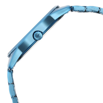 Fastrack Stunners Quartz Analog Blue Dial Metal Strap Watch for Guys NT3277QM01