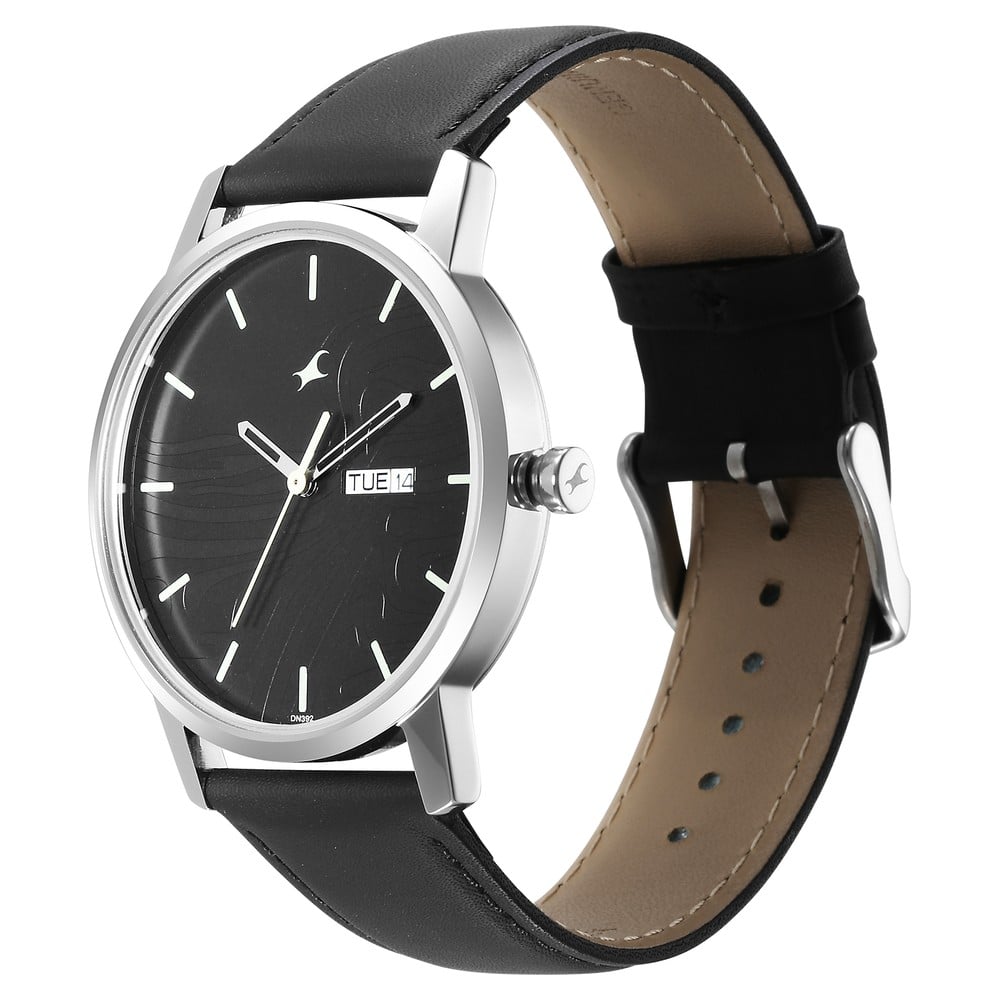 Fastrack Urban Camo Black Dial Watch for Guys NT3295SL01