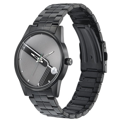 Fastrack Stunners Quartz Analog Grey Dial Stainless Steel Strap Watch for Guys NT3305NM02