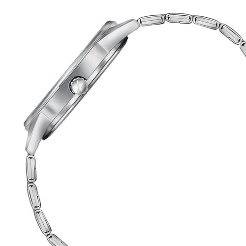 Fastrack Stunners Quartz Analog Grey Dial Stainless Steel Strap Watch for Guys NT3305SM02