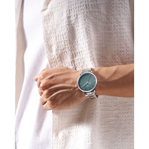 Fastrack Stunners X Quartz Analog Blue Dial Stainless Steel Strap Watch For Guys 38159SM04