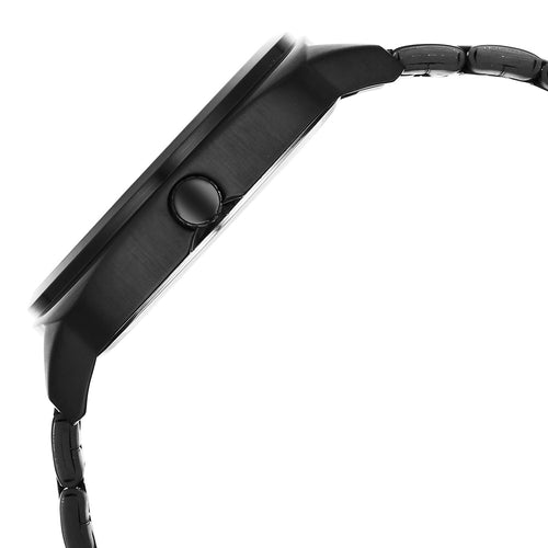 Fastrack Stunners X Quartz Analog Black Dial Stainless Steel Strap Watch For Guys 38161NM01