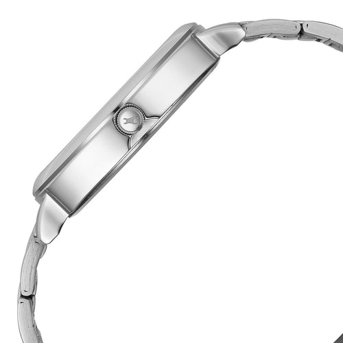 Fastrack Stunners X Quartz Analog Blue Dial Stainless Steel Strap Watch For Guys 38164SM01