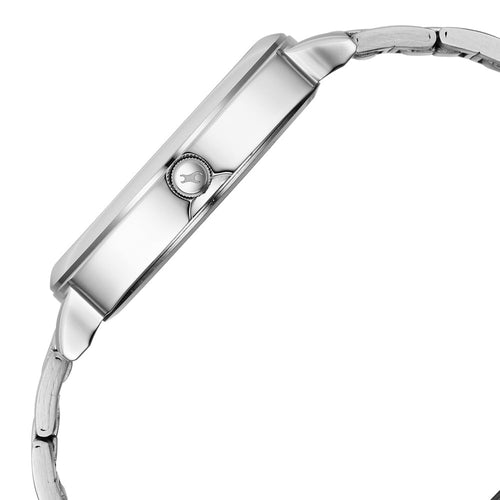 Fastrack Stunners X Quartz Analog Grey Dial Stainless Steel Strap Watch For Guys 38164SM02