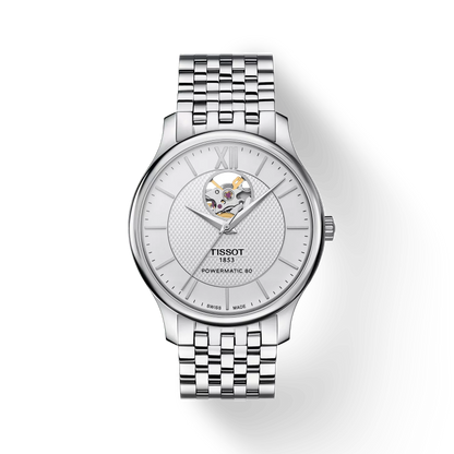 Tissot Tradition Powermatic 80 Open Heart - T0639071103800