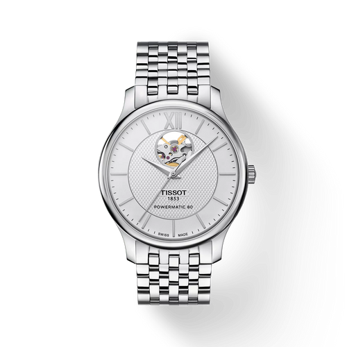 Tissot Tradition Powermatic 80 Open Heart - T0639071103800