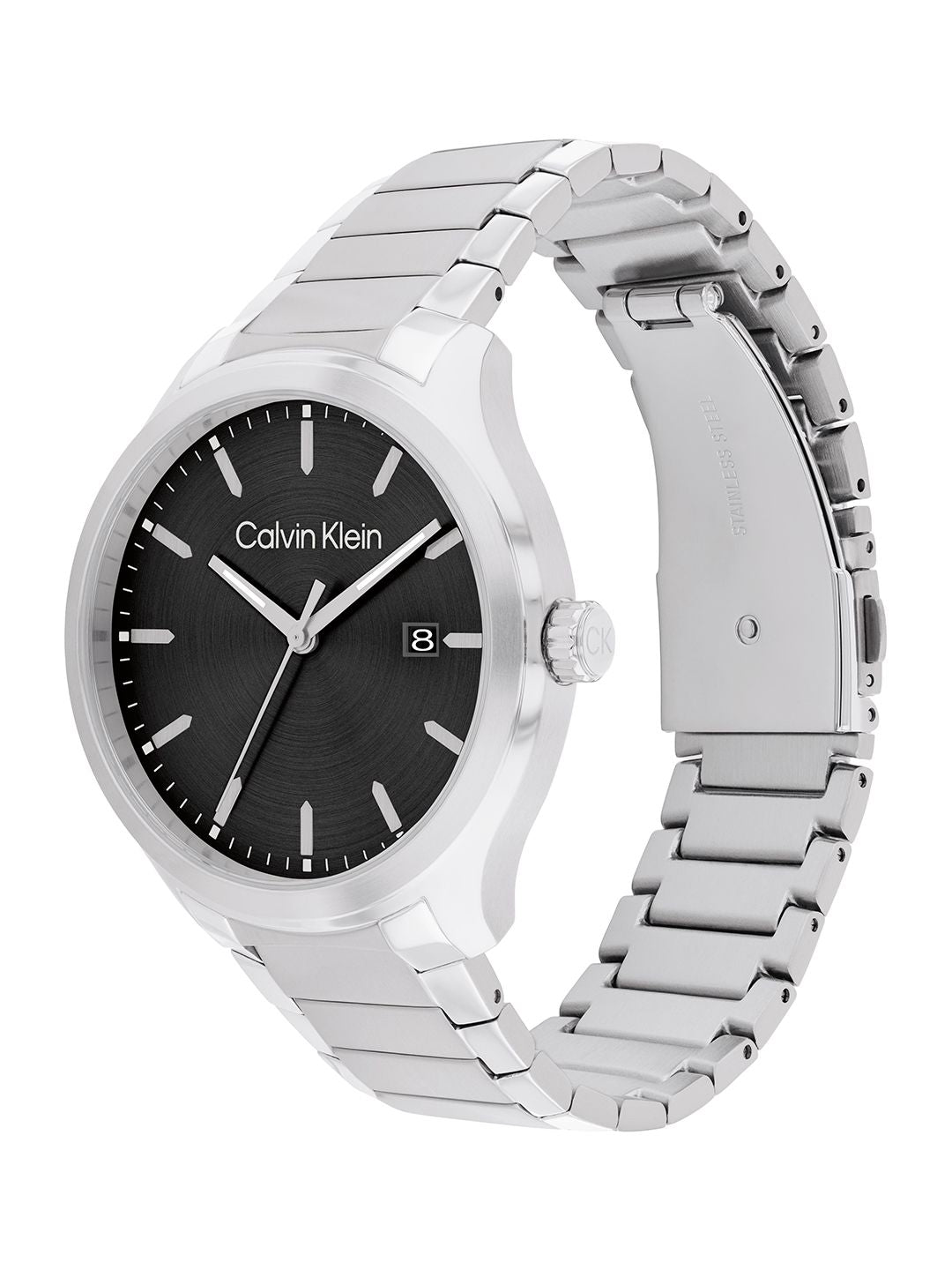 Calvin Klein Men Define Stainless Steel Bracelet Style Analogue Watch 25200348