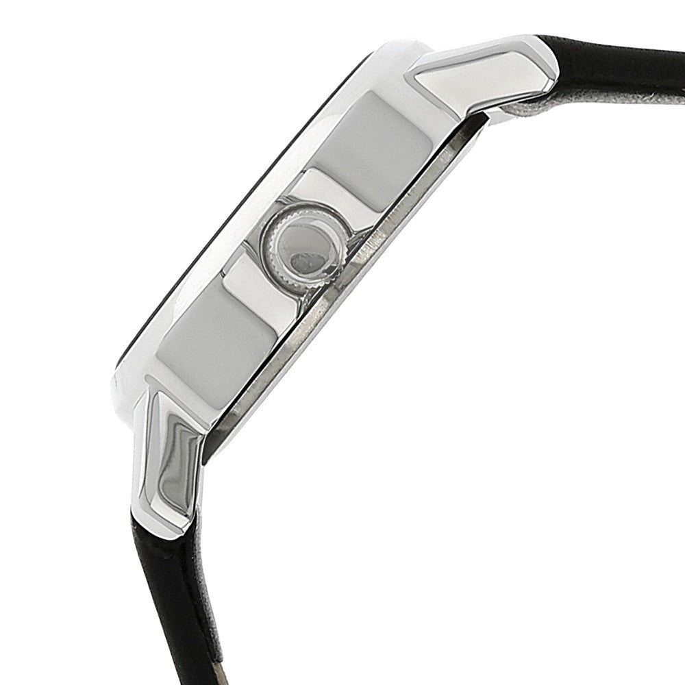 Fastrack Quartz Analog Black Dial Leather Strap Watch for Girls NS6107SL02