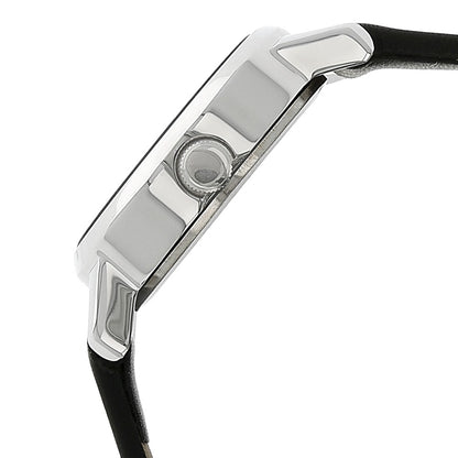 Fastrack Quartz Analog Black Dial Leather Strap Watch for Girls NS6107SL02