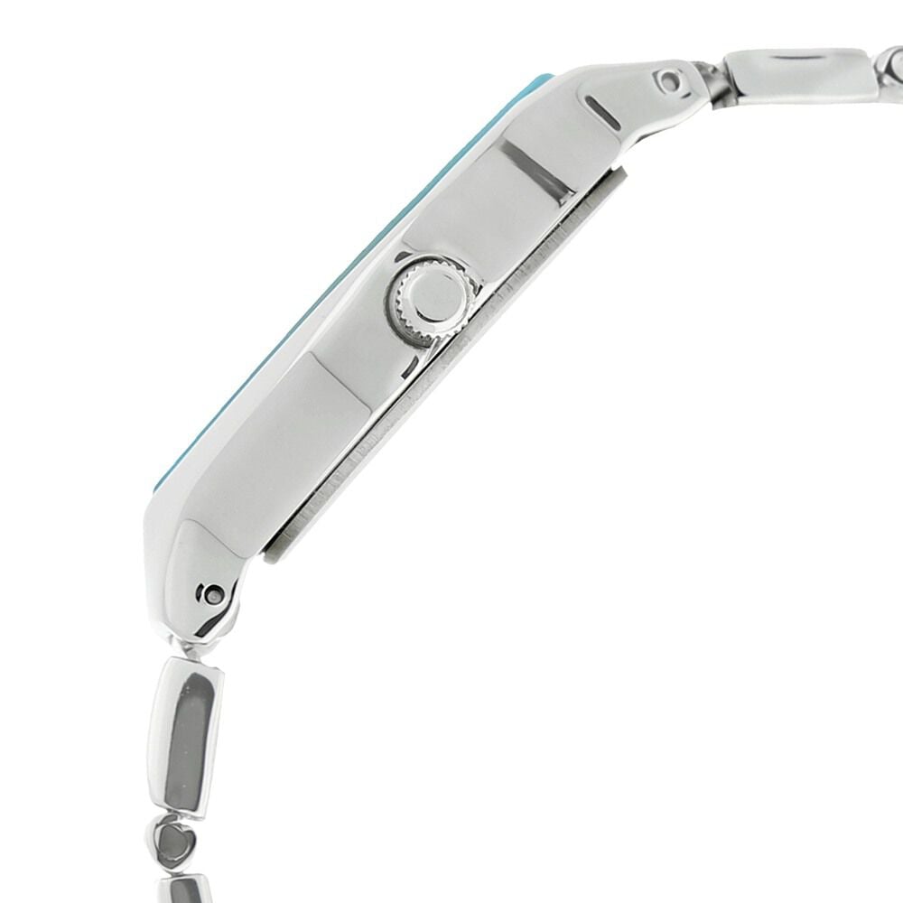 Fastrack Quartz Analog Blue Dial Stainless Steel Strap Watch for Girls NR6109SM03