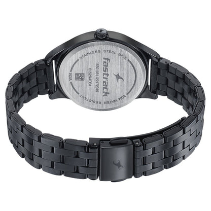 Fastrack Style Up Grey Dial Stainless Steel Strap Watch for Girls NU6152NM01