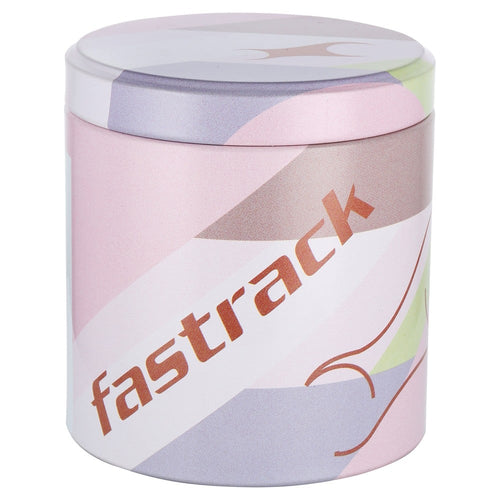 Fastrack Style Up Grey Dial Stainless Steel Strap Watch for Girls NU6152NM01