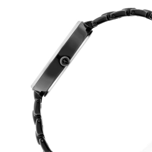 Fastrack Ruffles Quartz Analog with Date Black Dial Stainless Steel Strap Watch for Girls NR6216NM01