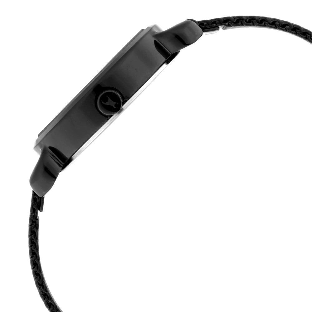 Fastrack Animal Print Quartz Analog Black Dial Stainless Steel Strap Watch for Girls NR6221NM02