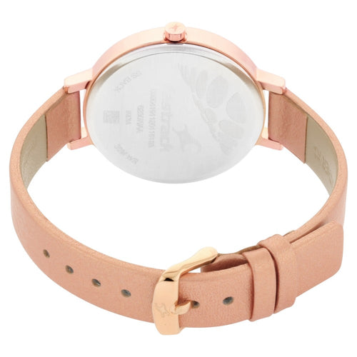 Fastrack Paint Me Quartz Analog Black Dial Leather Strap Watch for Girls NT6230WL01