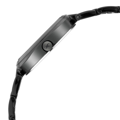 Fastrack Stunners Quartz Analog Black Dial Metal Strap Watch for Girls NU6247NM01