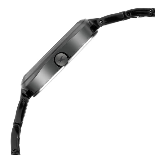 Fastrack Stunners Quartz Analog Black Dial Metal Strap Watch for Girls NU6247NM01