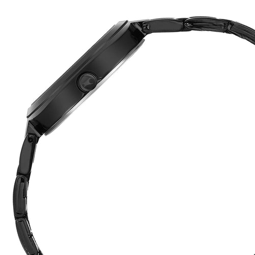 Fastrack Stunners Quartz Analog Black Dial Stainless Steel Strap Watch for Girls NU6247NM02