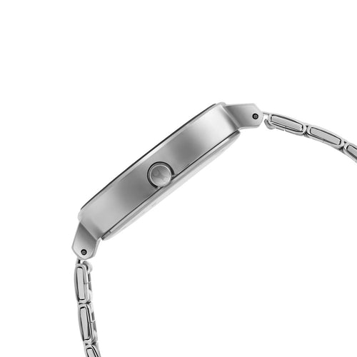 Fastrack Stunners Quartz Analog Silver dial Stainless Steel Strap Watch for Girls NU6265SM02