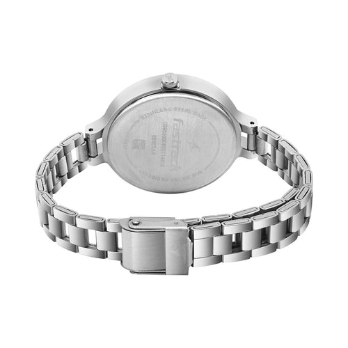Fastrack Stunners Quartz Analog Silver dial Stainless Steel Strap Watch for Girls NU6265SM02