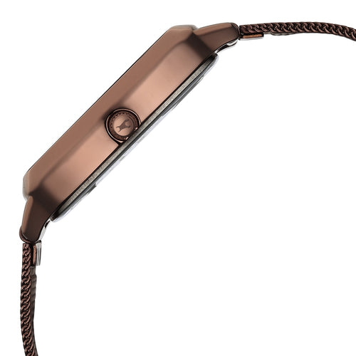 Fastrack Wild Quartz Analog Brown Dial Brown Stainless Steel Strap Watch For Girls 6321QM02