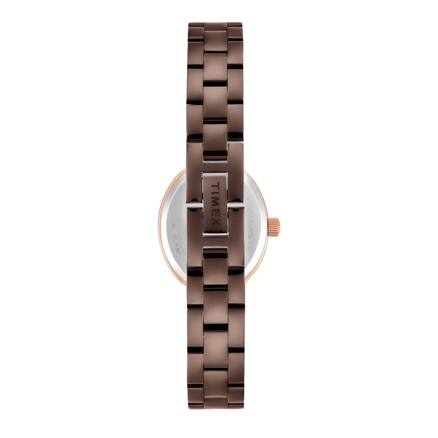 Timex Oval 23mm Brown Dial Analog Women Watch - TWEL27202