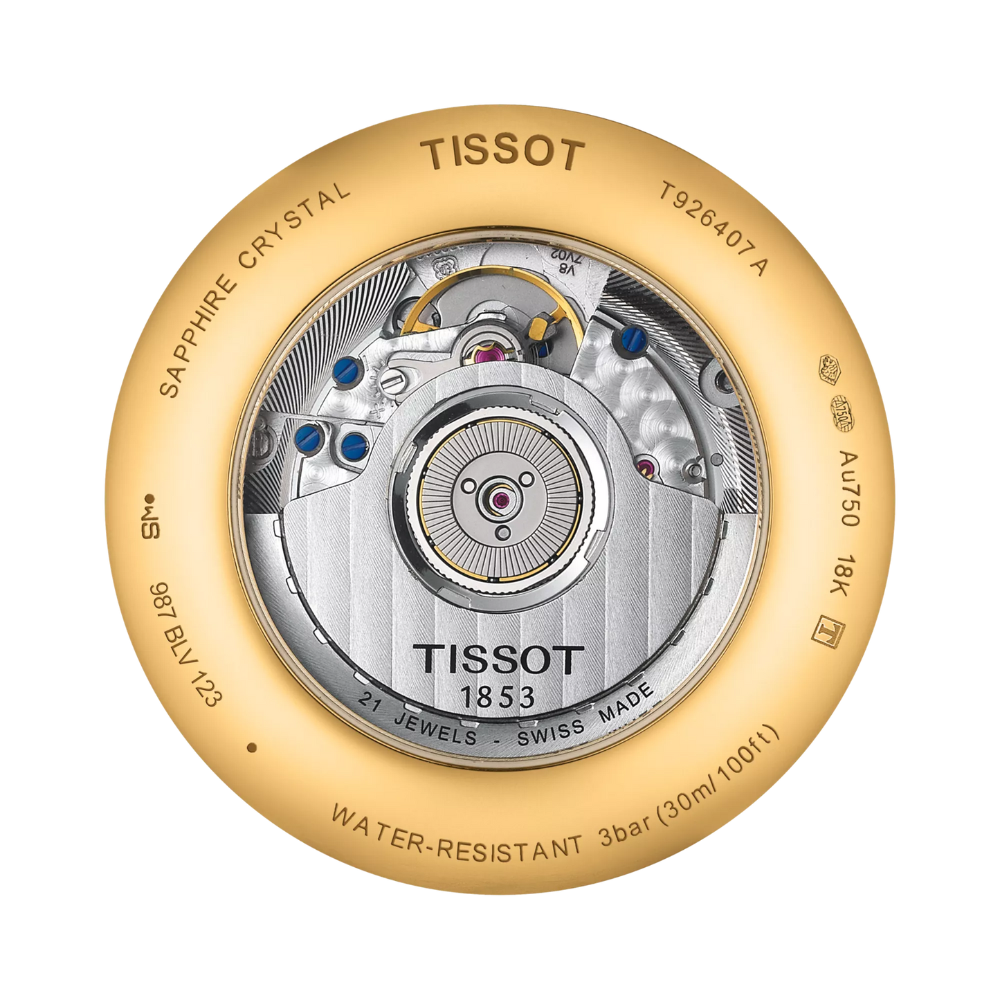 Tissot Excellence Automatic 18K Gold - T9264071626300