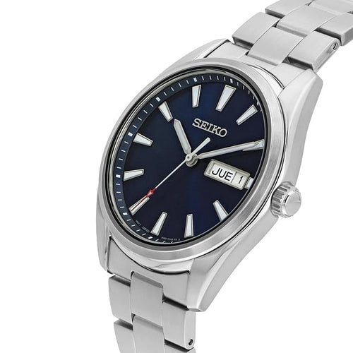 Seiko Classic Dress Quartz, Blue Dial - SUR341P1
