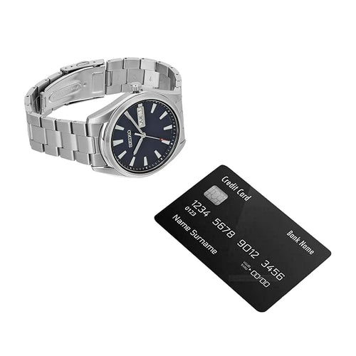 Seiko Classic Dress Quartz, Blue Dial - SUR341P1