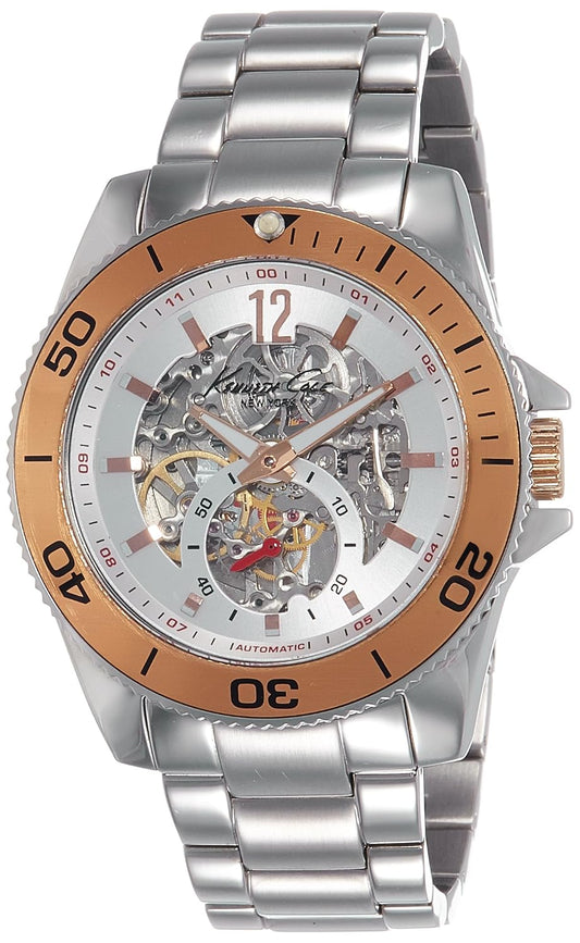 Kenneth Cole Modern Core Analog Silver Dial Men's Watch IKC9254