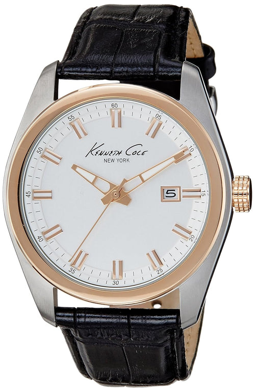 Kenneth Cole Analog Silver Dial Men's Watch - IKC8037