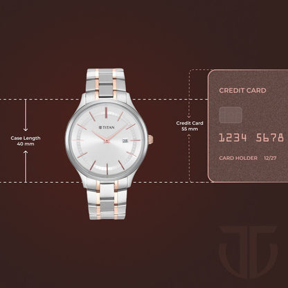 TITAN CLASSIQUE SLIMLINE NT90142KM01